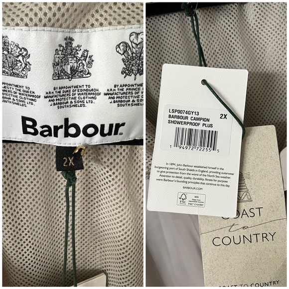 Barbour Campion Showerproof Jacket - Picture 13 of 16